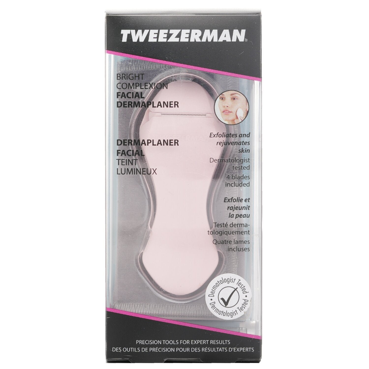 Bright Complexion Facial Dermaplanner من Tweezerman - صورة 1
