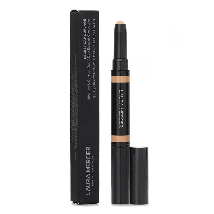 ثنائية تفتيح وتصحيح البشرة Secret Camouflage - # 1N فاتح بتدرجات دافئة 2x1g/0.03oz من Laura Mercier - صورة 2