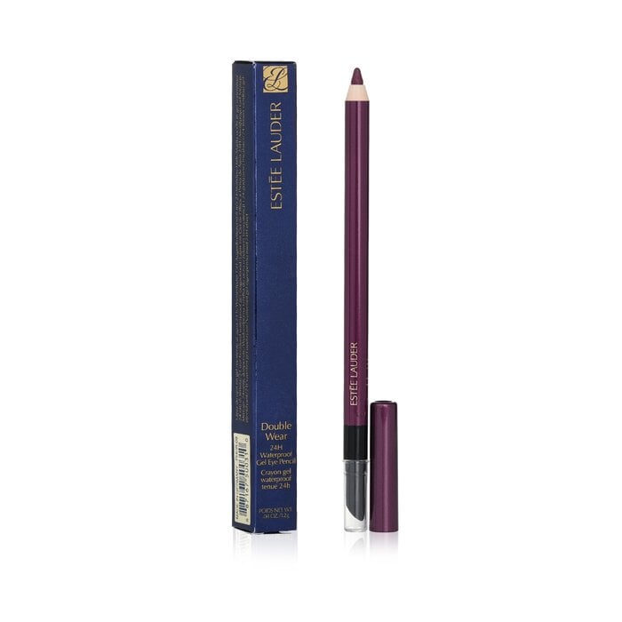قلم عيون مقاوم للماء يدوم 24 ساعة Double Wear - # 09 Aubergine 1.2g/0.04oz من Estee Lauder - صورة 2