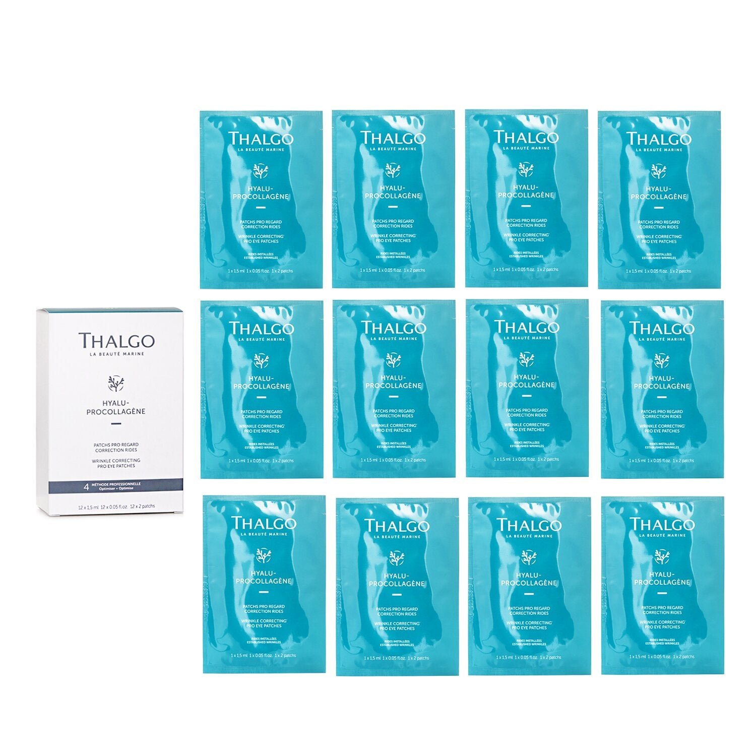 Hyalu-Procollagene Wrinkle Correcting Pro Eye Patches by Thalgo - Image 1