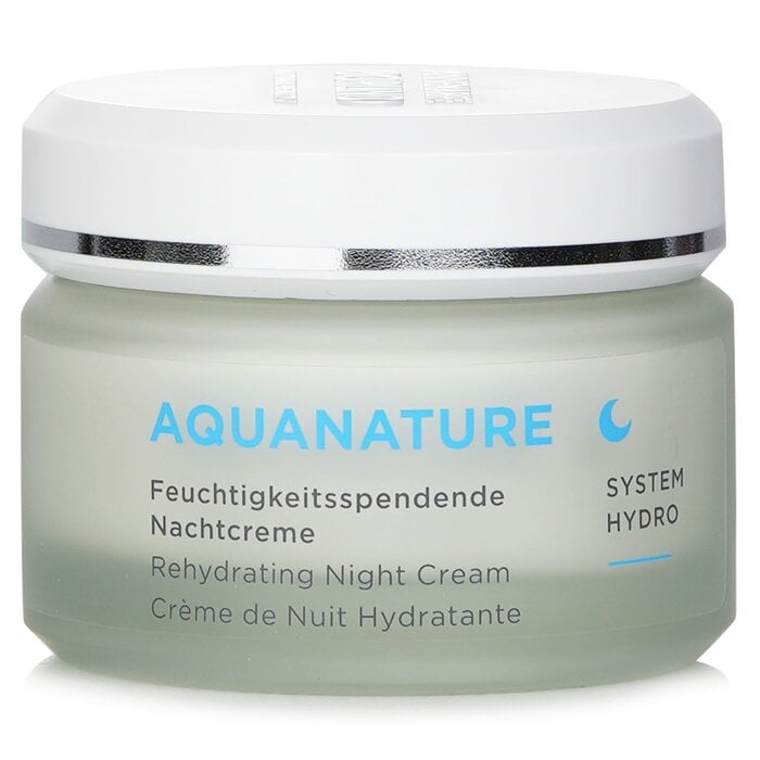 Aquanature System Hydro Rehydrating Night Cream - For Dehydrated Skin 50ml/1.69oz by Annemarie Borlind - Image 1