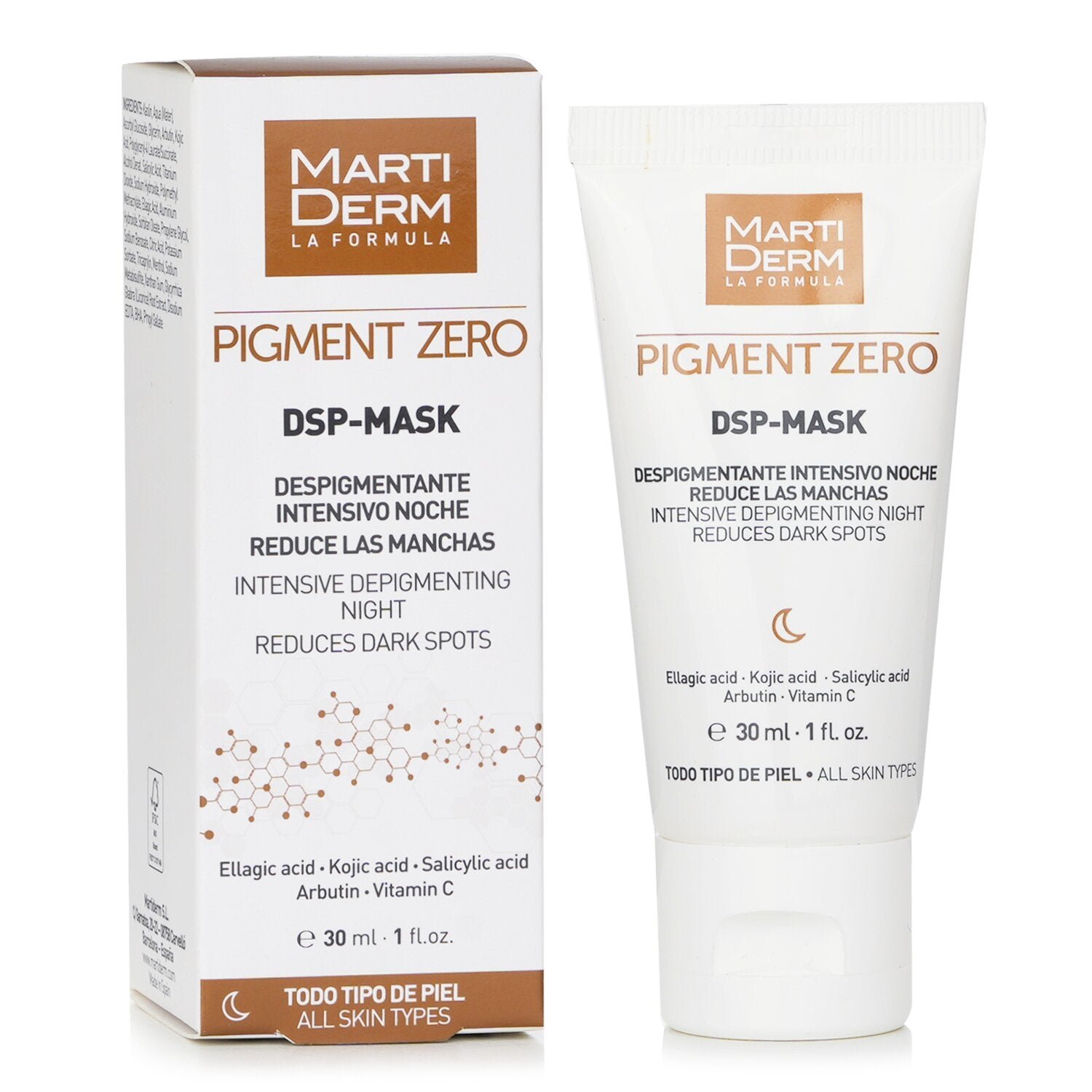 Pigment Zero DSP-Mask Intensive Depigmenting Night Reduces Dark Spots (For All Skin) من Martiderm - صورة 2