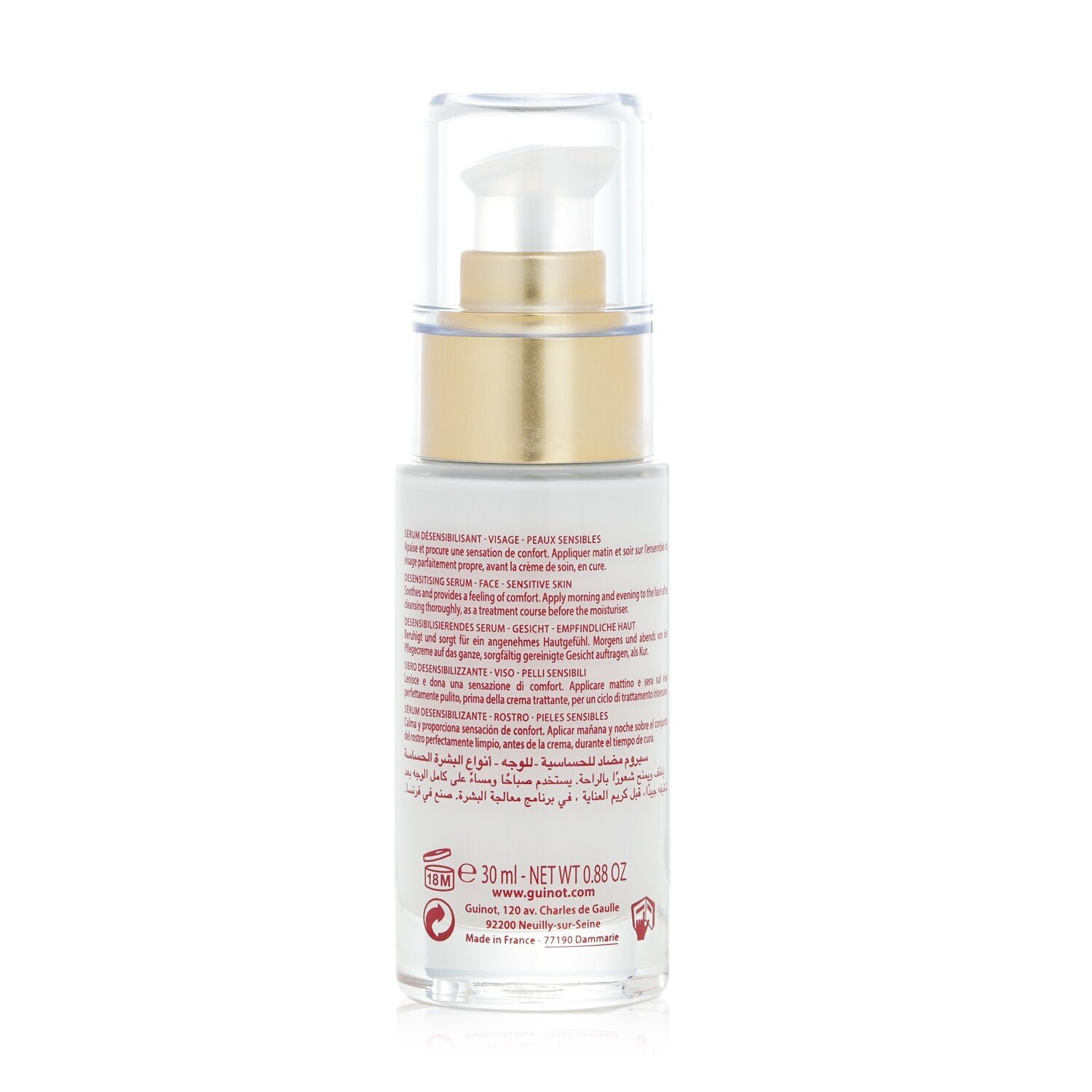 Hydra Sensitive Serum - For Sensitive & Reactive Skin by Guinot - Image 3