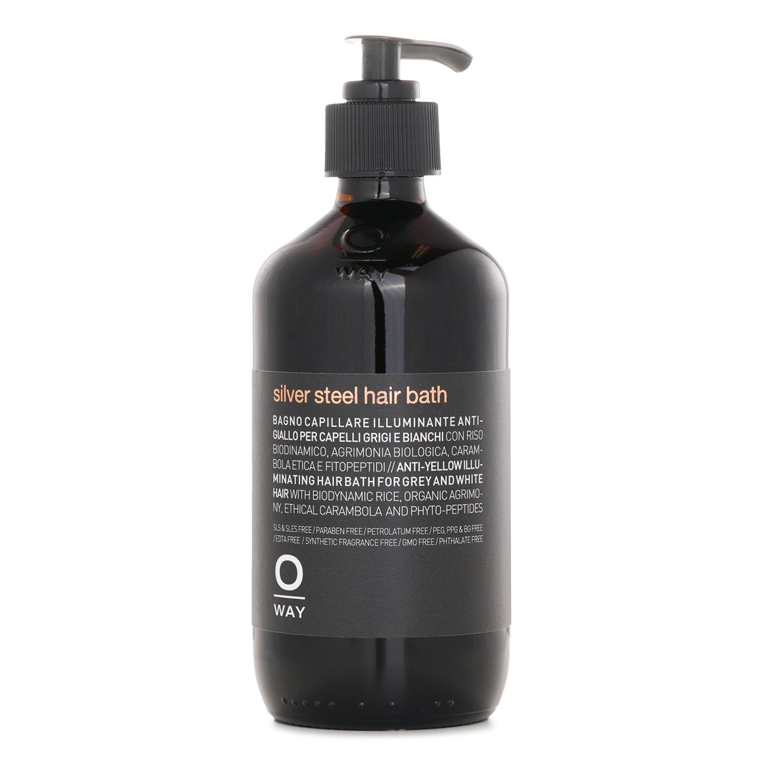 Silver Steel Hair Bath by Oway - Image 1