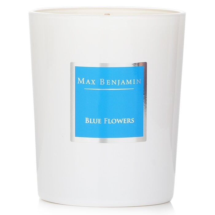 Candle - Blue Flowers 190g/6.5oz by Max Benjamin - Image 1