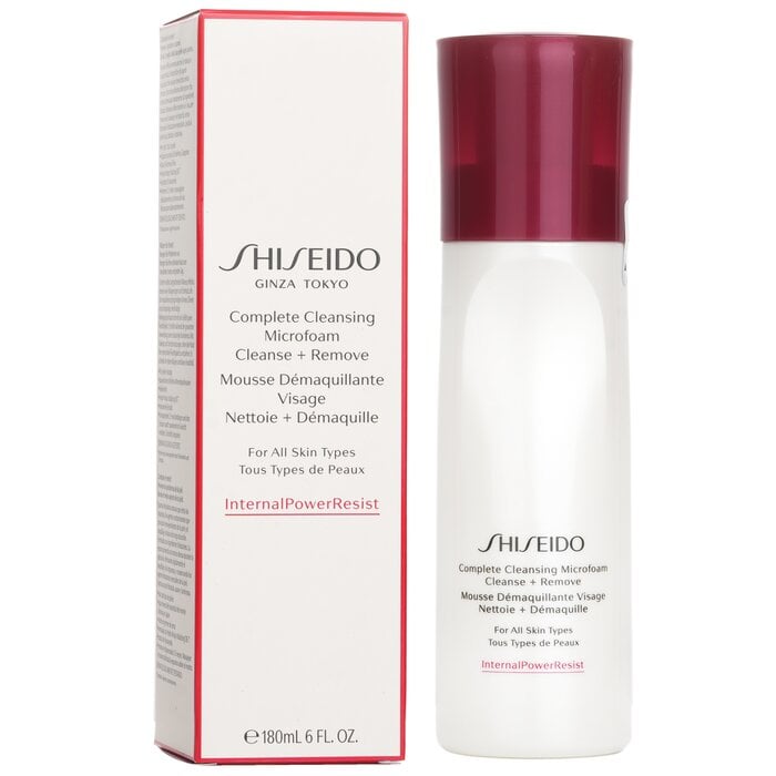 منظف رغوي دقيق + مزيل InternalPowerResist - لجميع أنواع البشرة 180ml/6oz من Shiseido - صورة 2