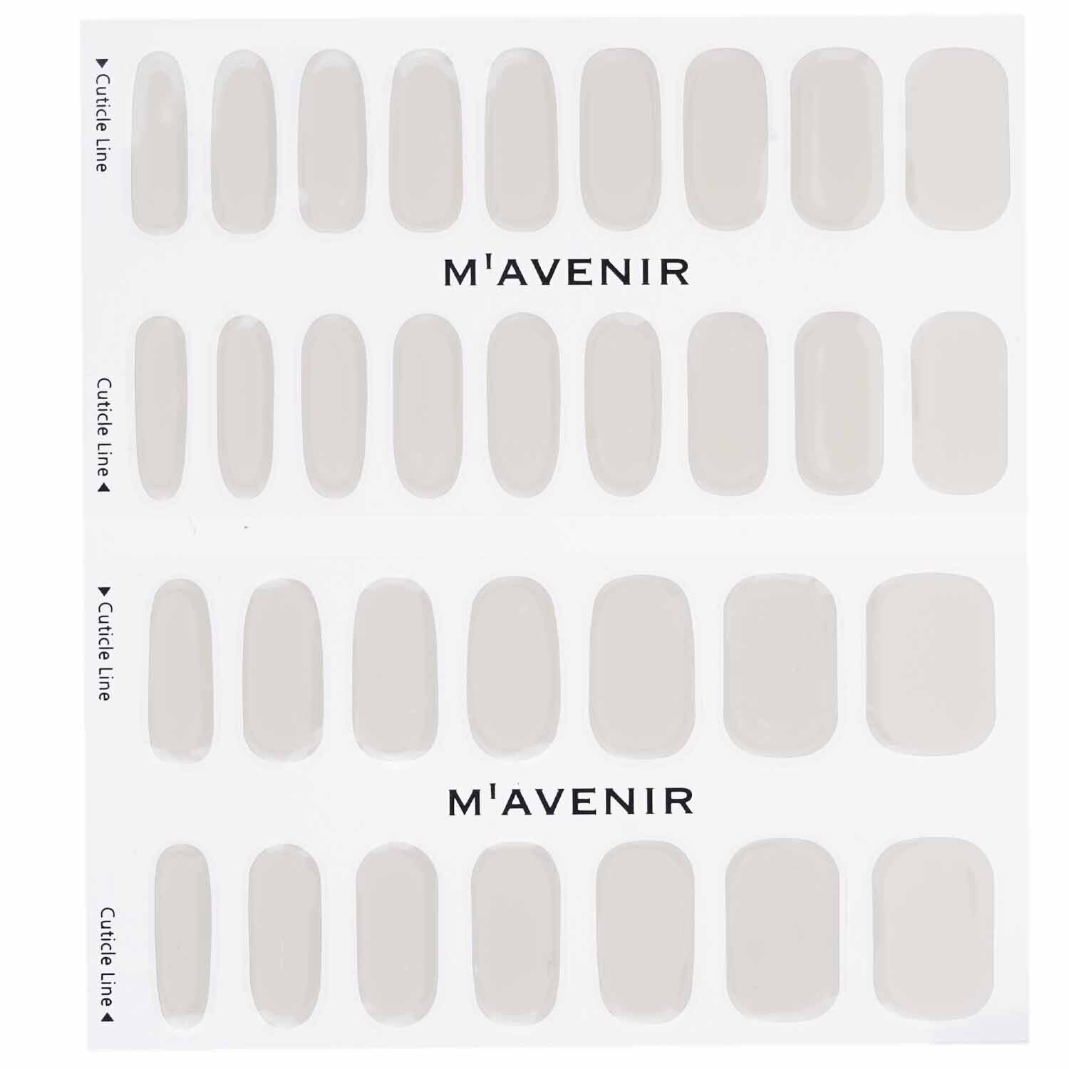 Nail Sticker (White) - # Pale Beige Nail by Mavenir - Image 2