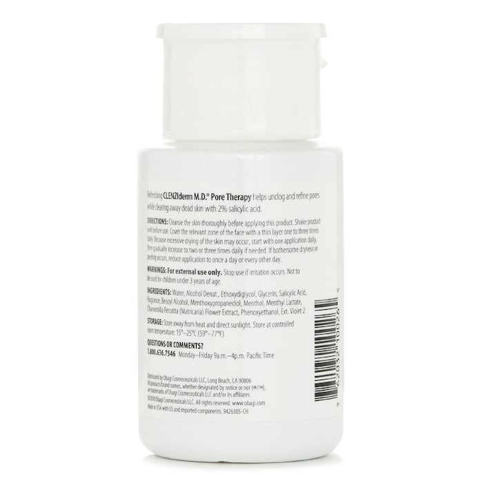 Clenziderm M.D. Pore Therapy(Random Packaging) 148ml/5oz by Obagi - Image 3