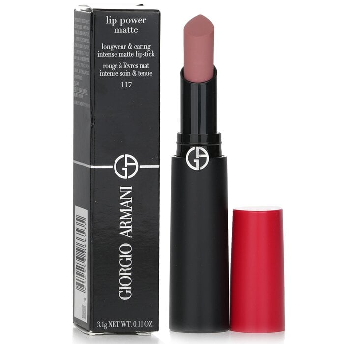 Lip Power Matte Longwear & Caring Intense Matte Lipstick - # 117 Graceful 3.1g/0.11oz by Giorgio Armani - Image 2
