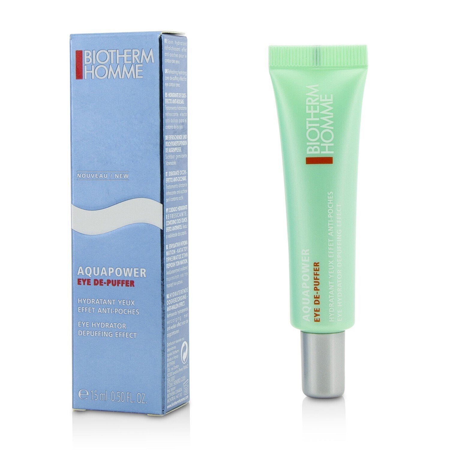 Homme Aquapower Eye De-Puffer(Random Packaging) by Biotherm - Image 5