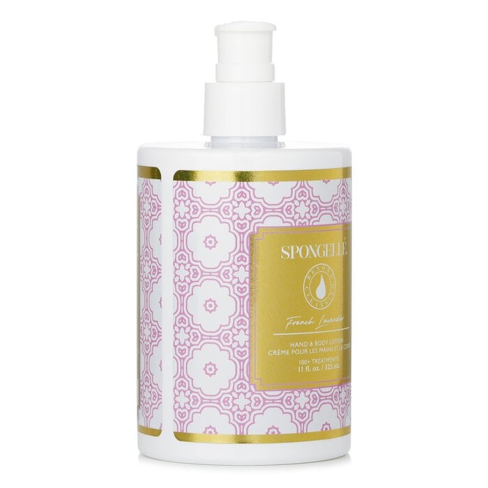 Hand & Body Lotion - French Lavender 325ml/11oz by Spongelle - Image 2