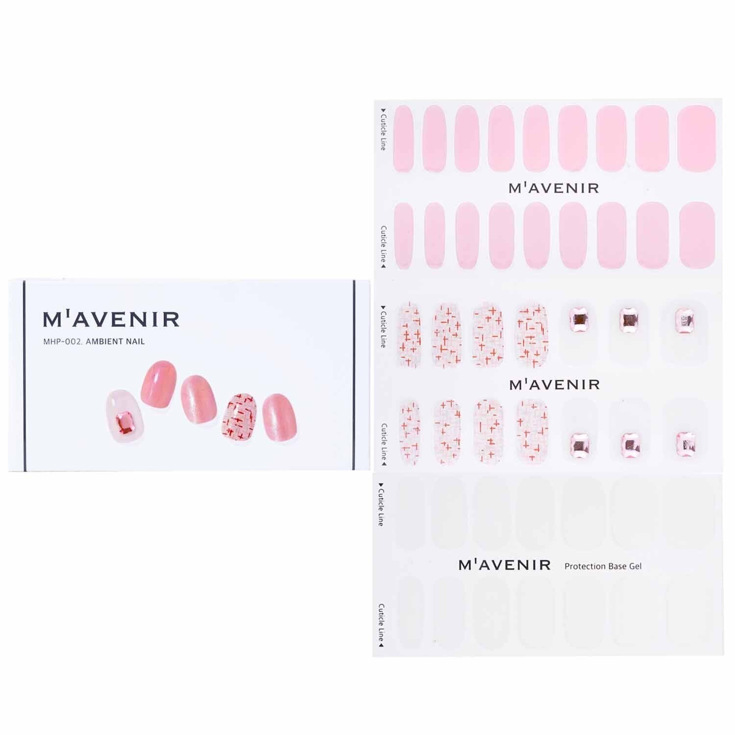 Nail Sticker (Pink) - # Ambient Nail by Mavenir - Image 1