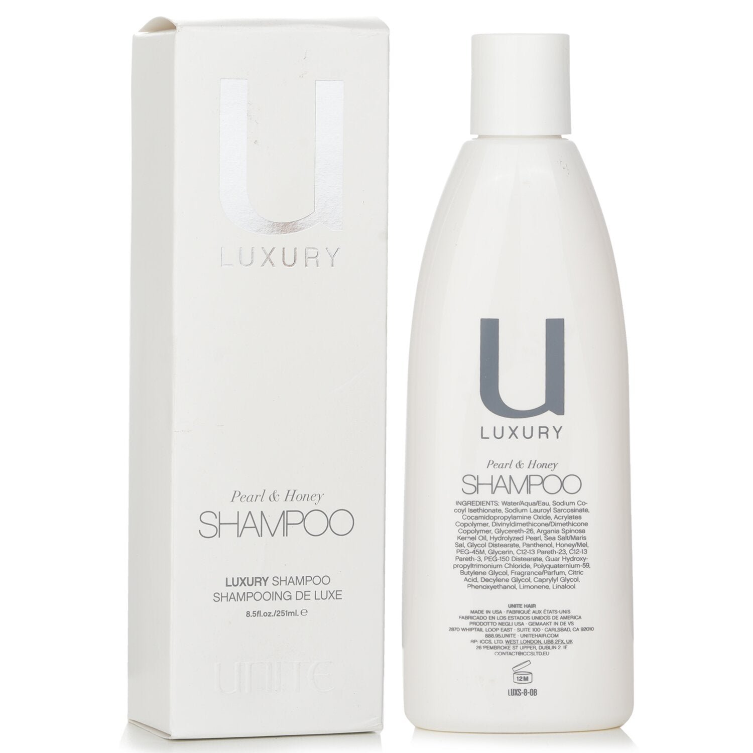 U Luxury Pearl & Honey Shampoo by Unite - Image 2