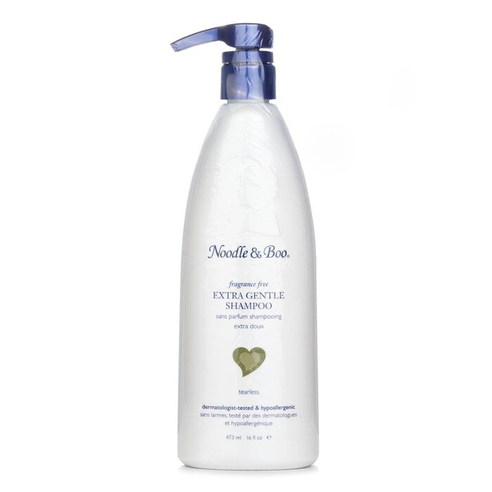 Extra Gentle Shampoo - Fragrance Free (For Eczema-Prone and Sensitive Skin) 473ml/16oz by Noodle & Boo - Image 1
