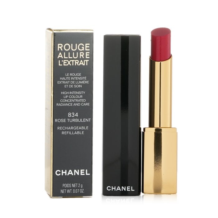أحمر شفاه روج ألور ليكستريت - # 834 Rose Turbulent 2g/0.07oz من Chanel - صورة 2