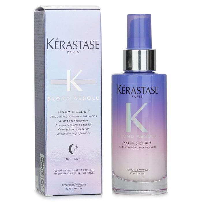 Blond Absolu Serum Cicanuit Overnight Recovery Serum (Lightened or Highlighted Hair) 90ml/3.04oz by Kerastase - Image 2