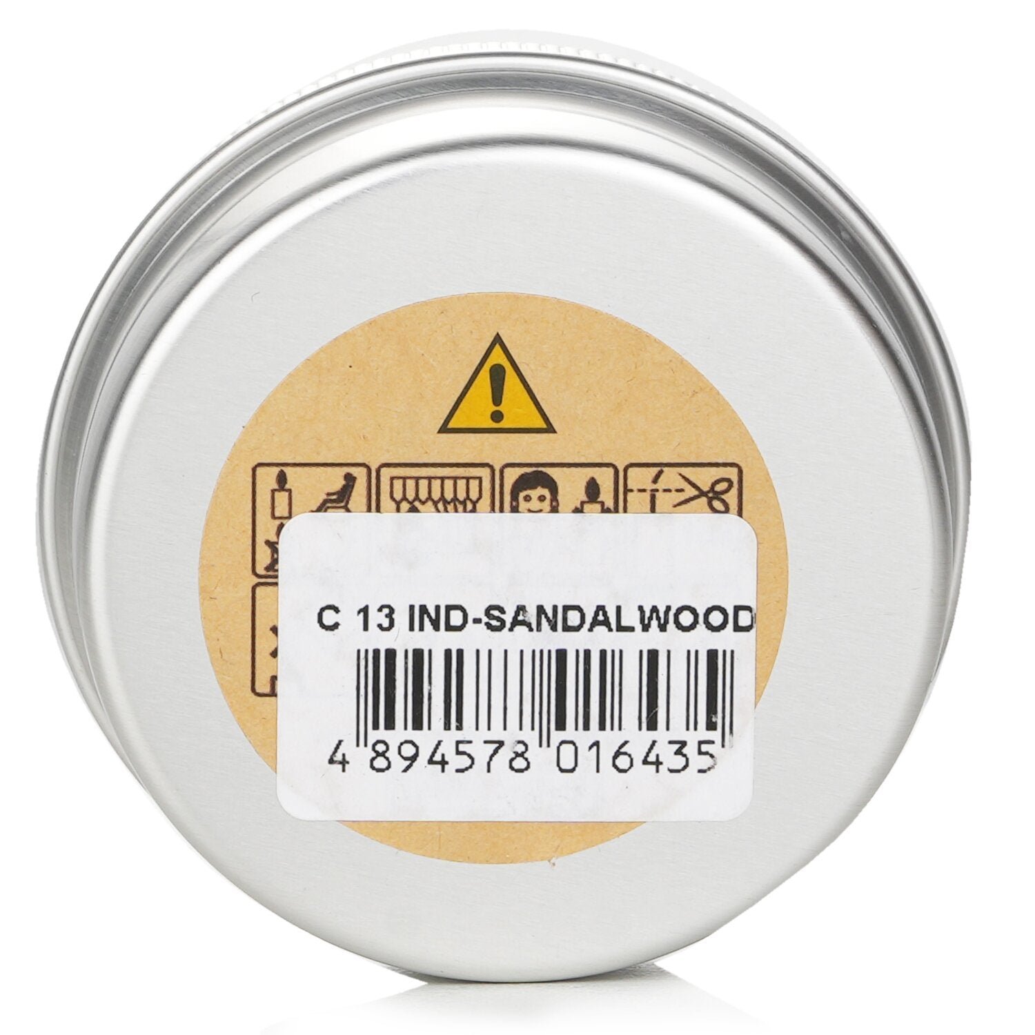 100% Beeswax Mini Tin Candle - # Indian Sandalwood (Sandalwood, Violets & Patchouli) من Carroll & Chan - صورة 3