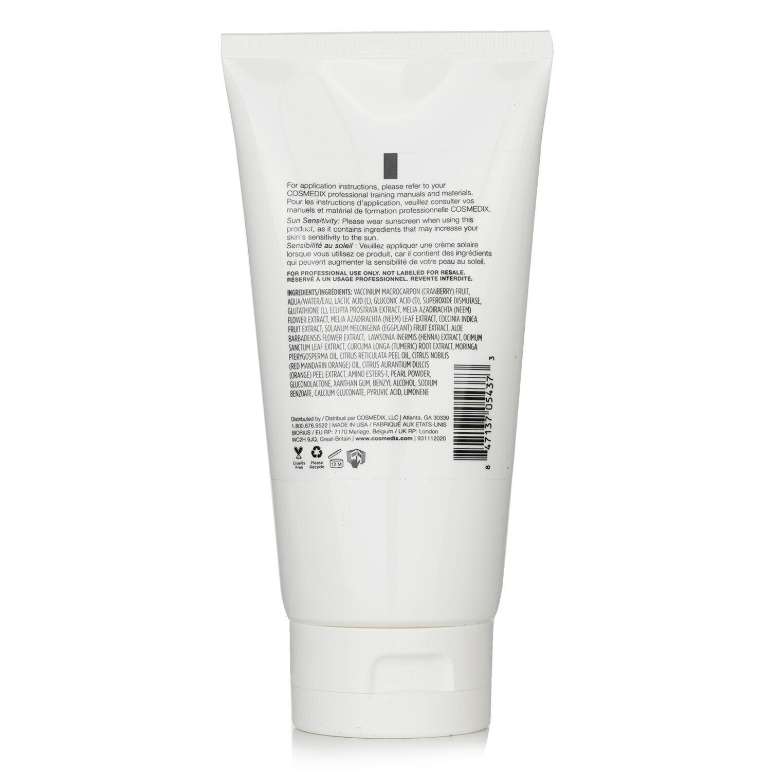 Pure Enzymes Cranberry Exfoliating Mask (Salon Size) by CosMedix - Image 3