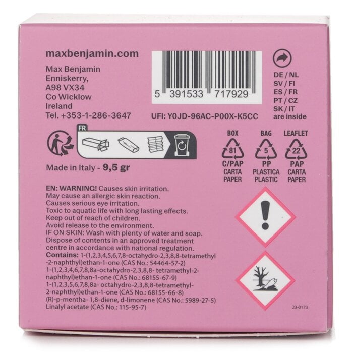 Car Fragrance - Pink Pepper 1pc by Max Benjamin - Image 3