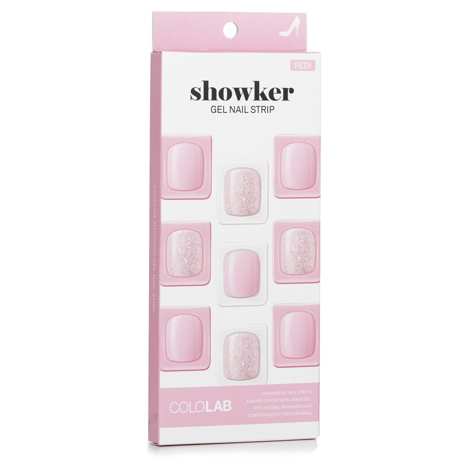 Showker Gel Nail Strip # CPG107 Romantic Tutu من Cololab - صورة 2
