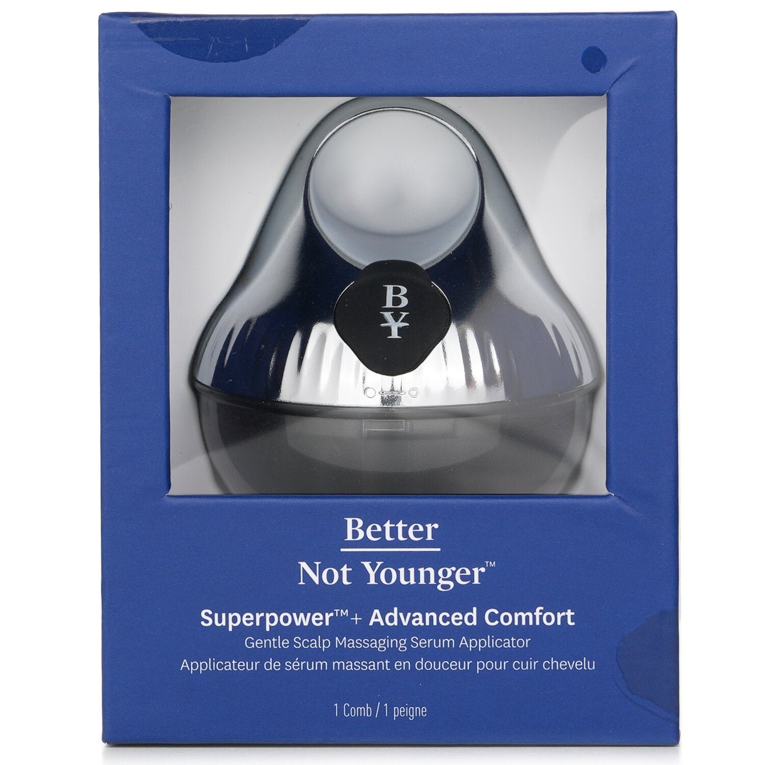 Superpower+ Advanced Comfort Gentle Scalp Massaging Serum Applicator by Better Not Younger - Image 1