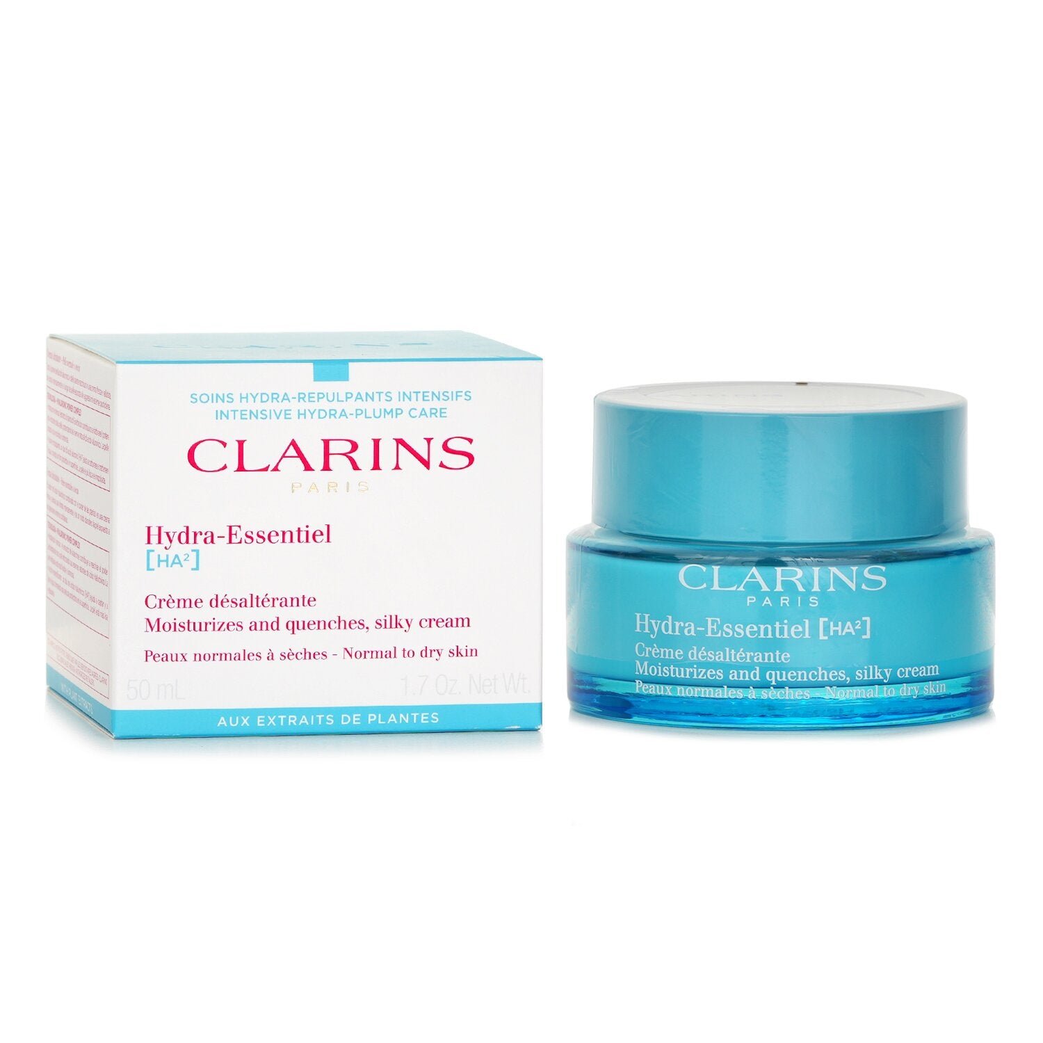 Hydra-Essentiel [HA²] Moisturizes & Quenches Silky Cream - Normal to Dry Skin(Random Packaging) by Clarins - Image 2