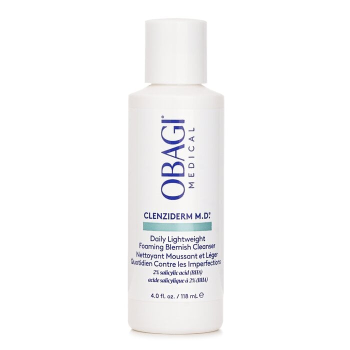 منظف Clenziderm M.D. اليومي الخفيف الرغوي لعلاج البثور (التغليف عشوائي) 118ml/4oz من Obagi - صورة 4