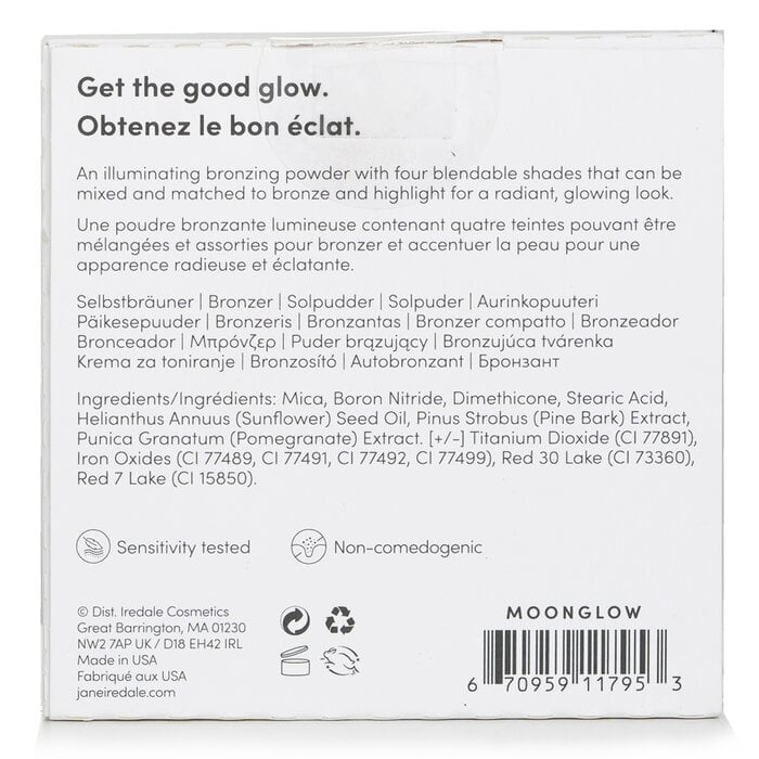 باليت برونزر لمعان PureBronze إعادة تعبئة - # Moonglow 9.9g/0.35oz من Jane Iredale - صورة 3