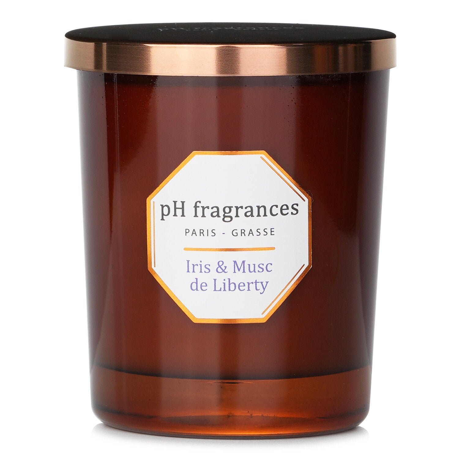 Scented Candle Iris & Musc de Liberty by pH fragrances - Image 1