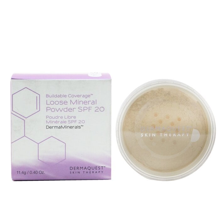 DermaMinerals Buildable Coverage Loose Mineral Powder SPF 20 - # 1C 11.4g/0.4oz by DermaQuest - Image 2