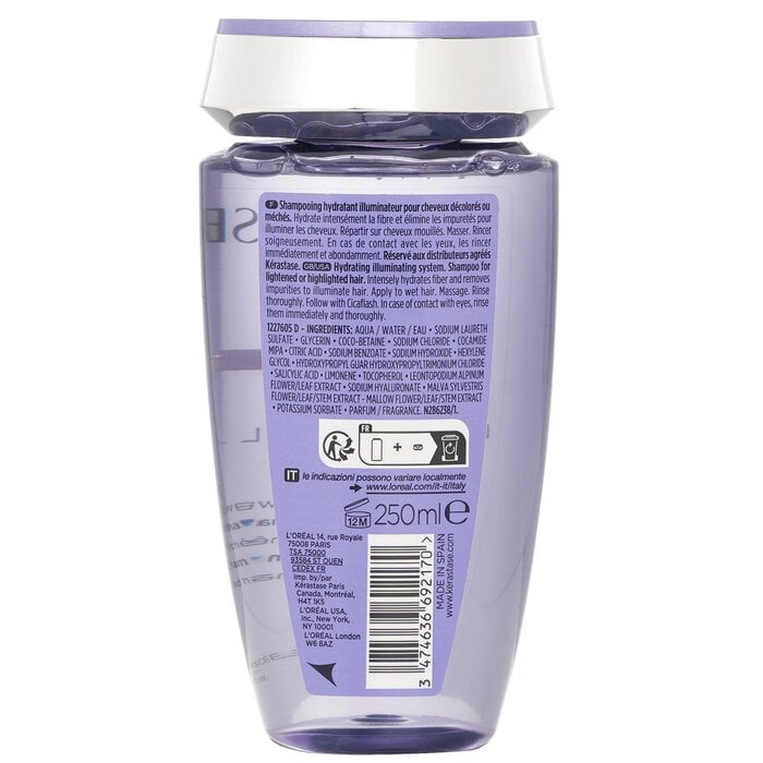Blond Absolu Bain Lumiere Hydrating Illuminating Shampoo (Lightened or Highlighted Hair) 250ml/8.5oz by Kerastase - Image 3