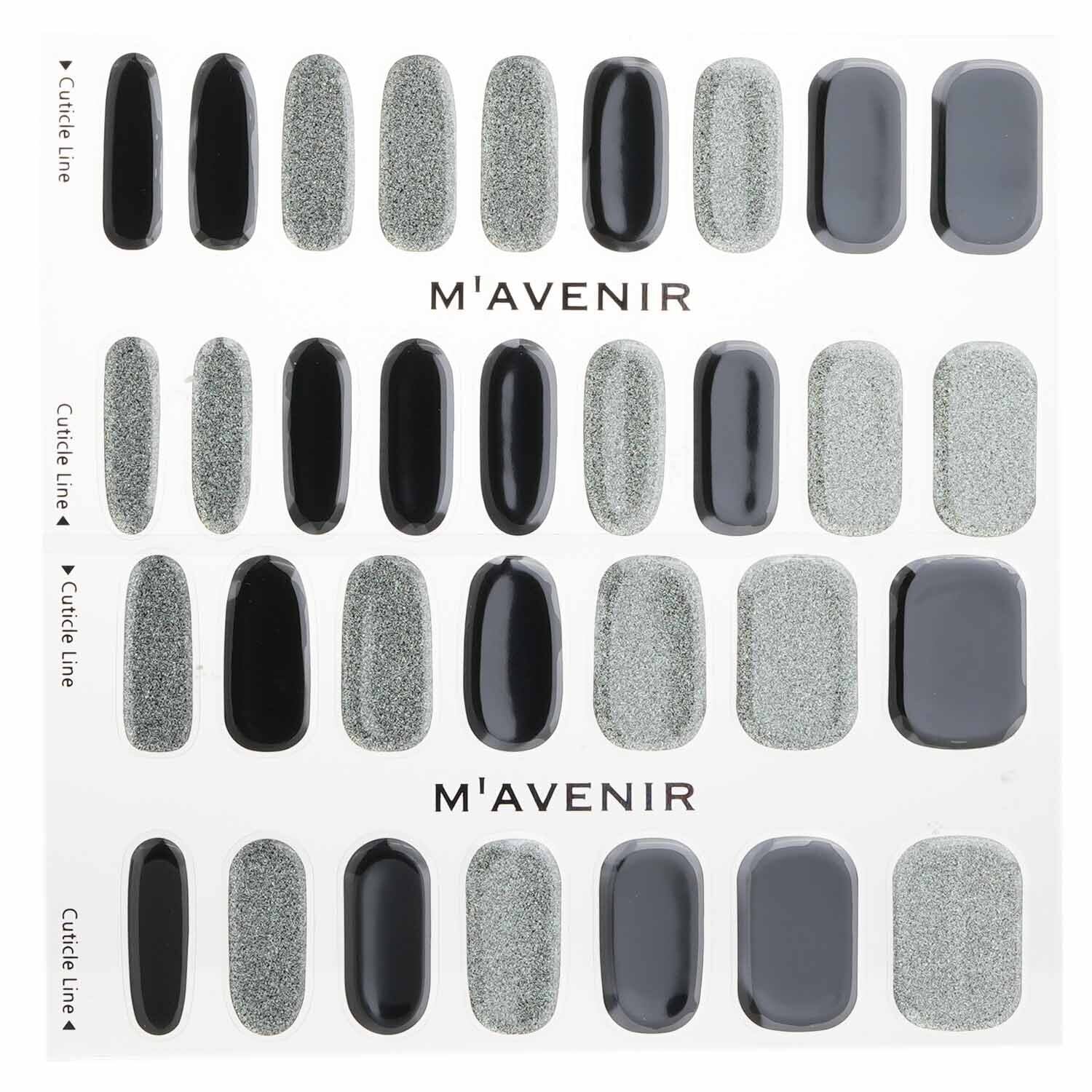 Nail Sticker (Assorted Colour) - # Orora With Black Nail by Mavenir - Image 2