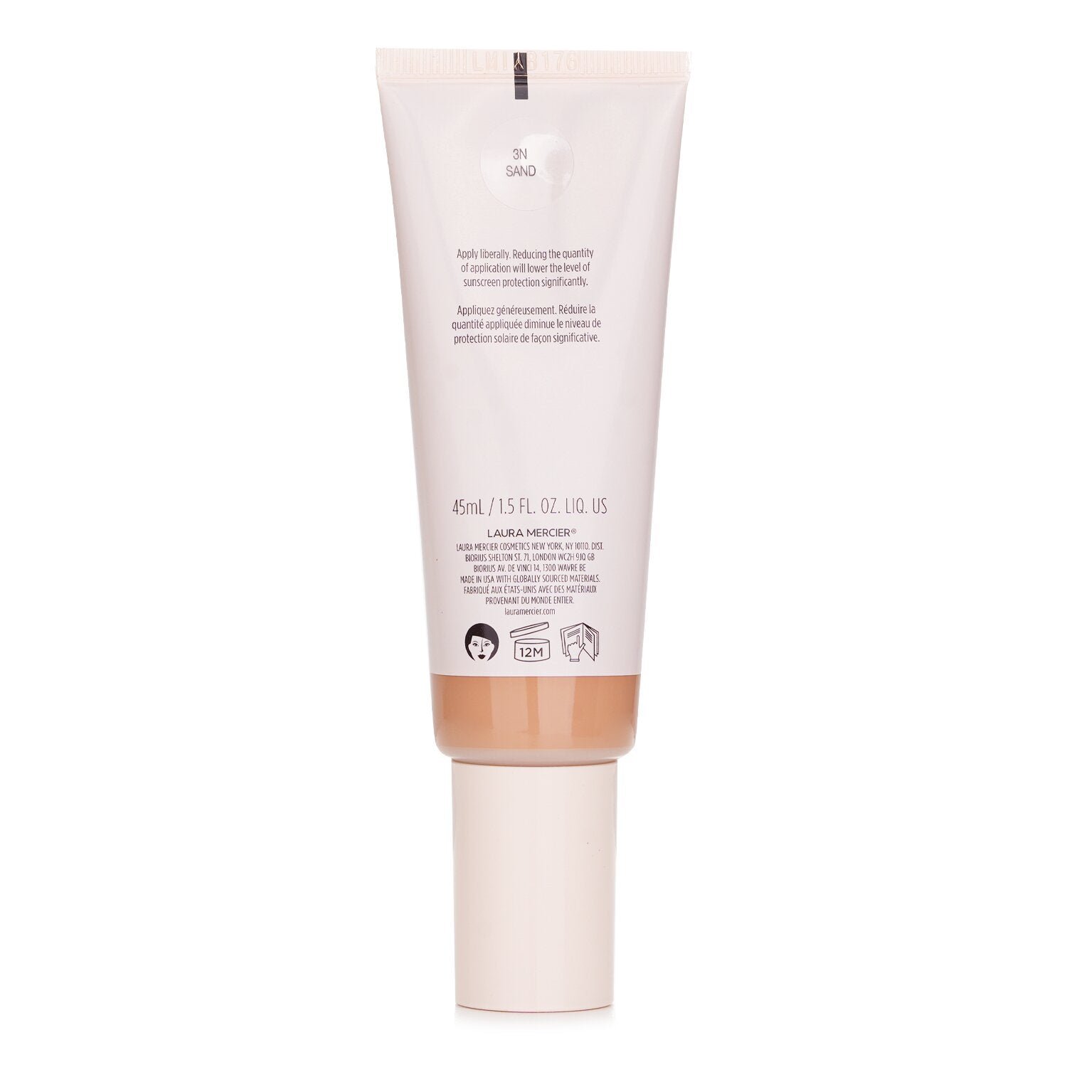 Tinted Moisturizer Natural Dewy - # 3N Sand by Laura Mercier - Image 3