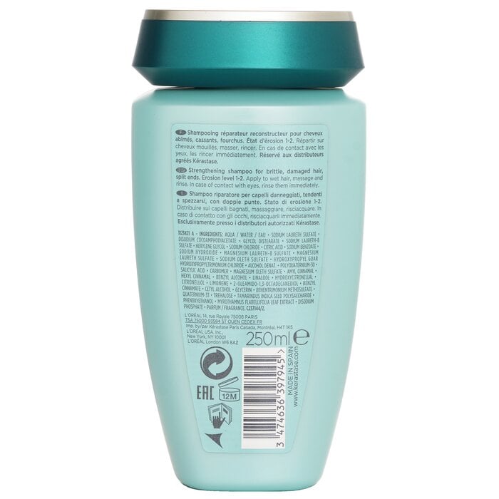 شامبو مقوي Resistance Bain Force Architecte (للشعر المتقصف التالف والنهايات المتقصفة) من Kerastase - صورة 3