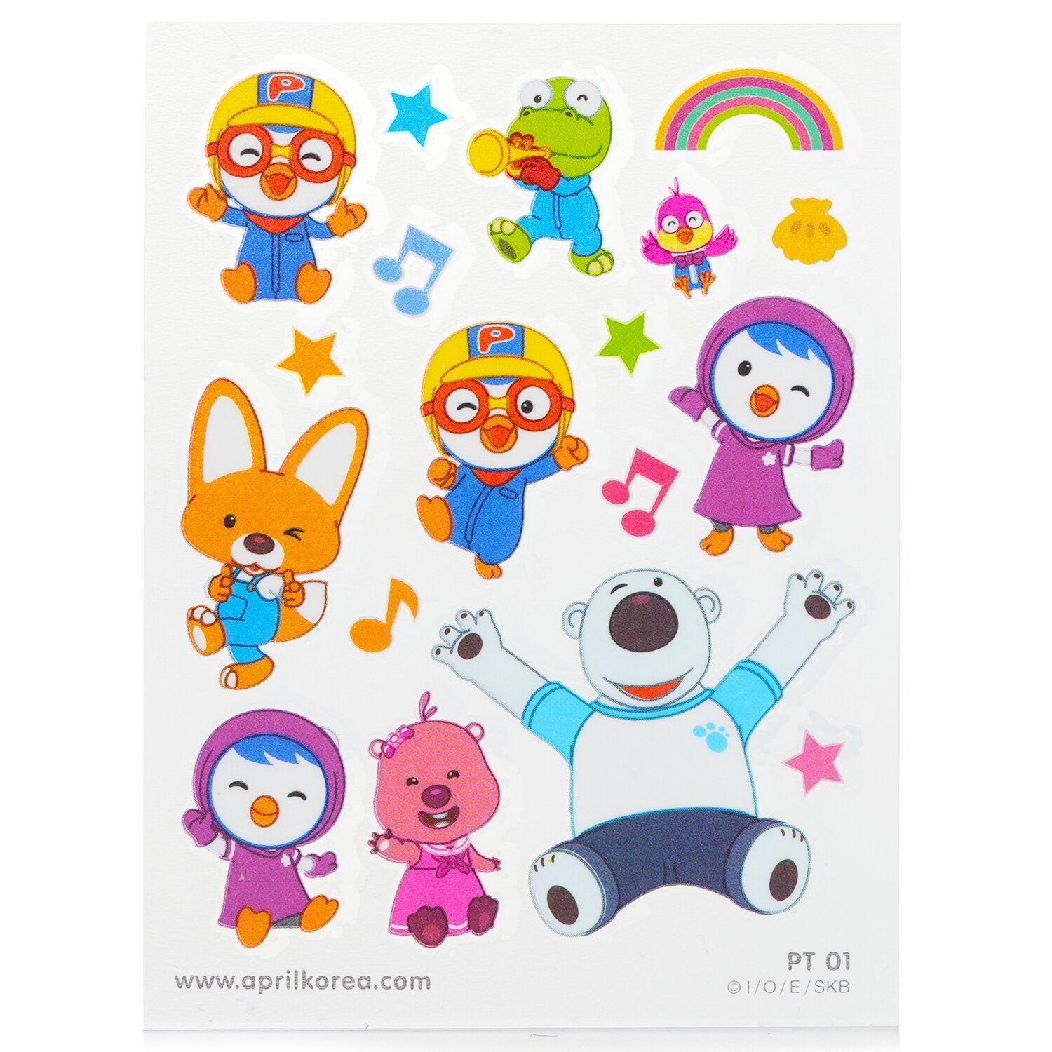 Pororo Body Sticker - # PT01 by April Korea - Image 2