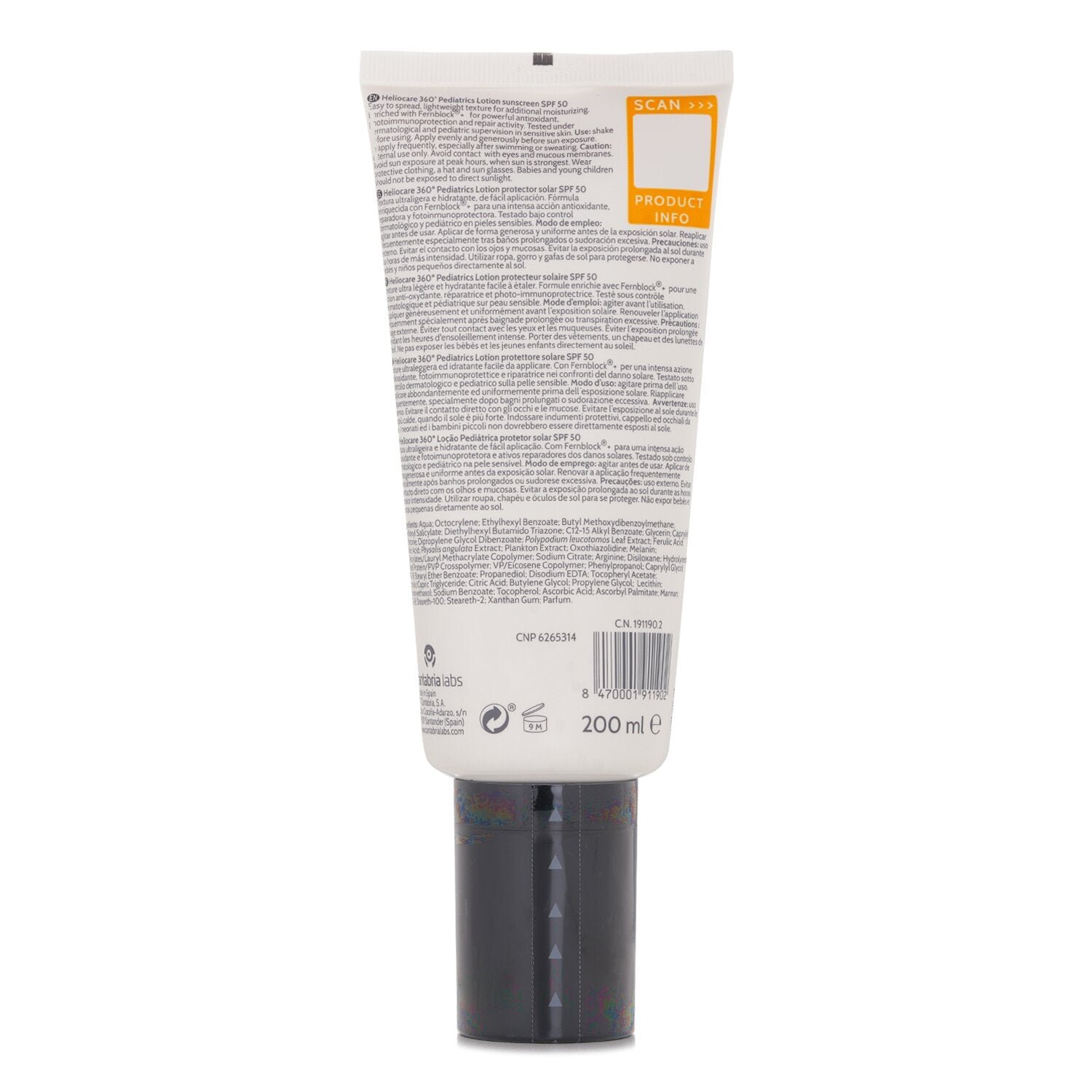 Heliocare 360 Pediatrics Lotion SPF 50 by Heliocare by Cantabria Labs - Image 3