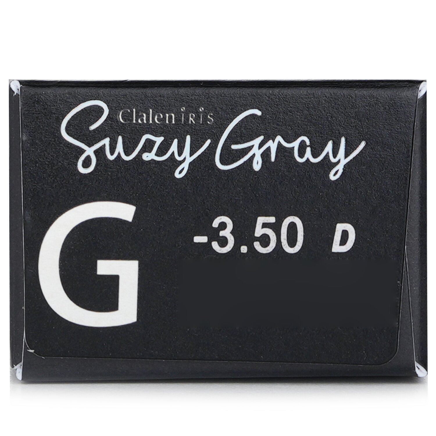 1 Day Iris Suzy Gray Color Contact Lenses - - 3.50 by Clalen - Image 2