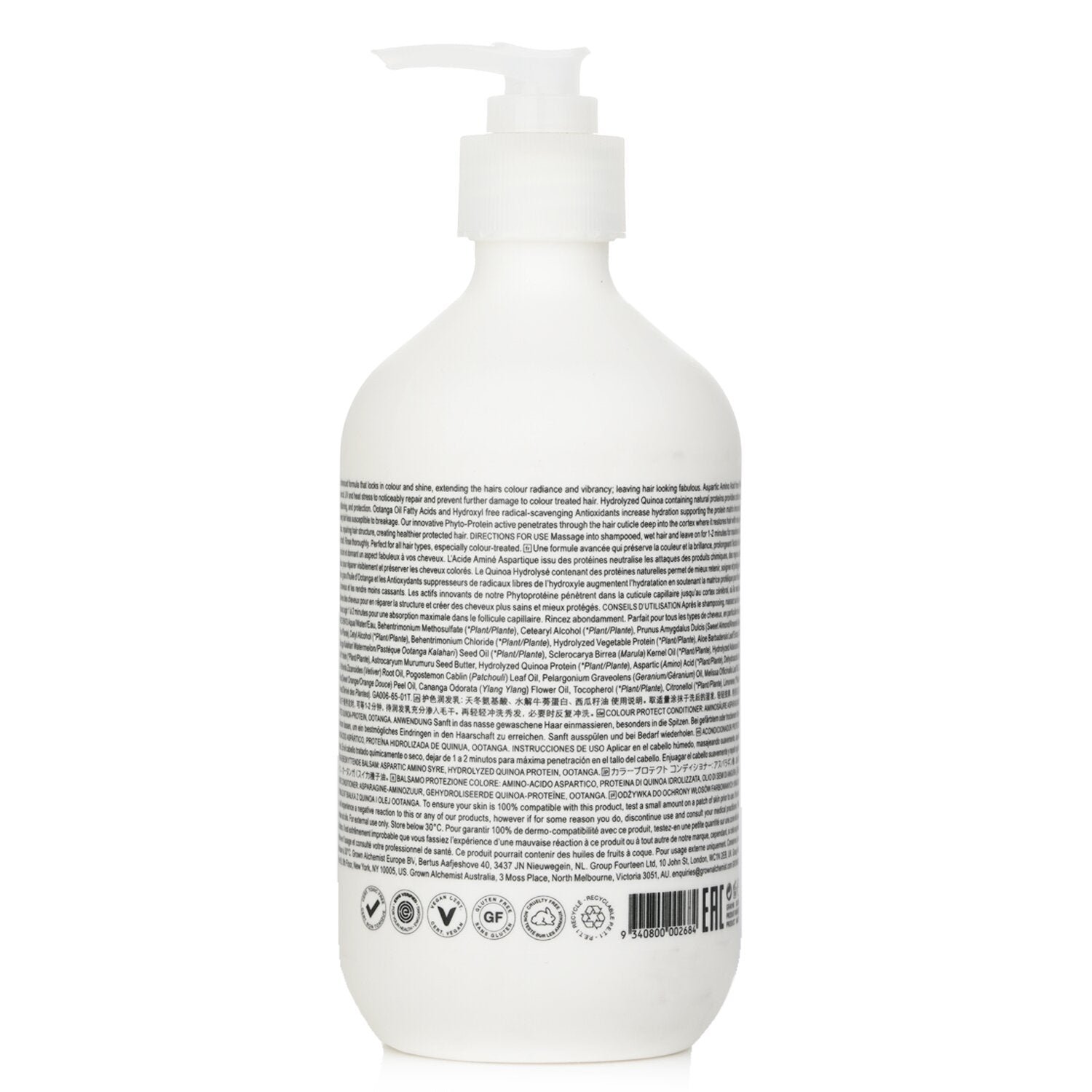 Colour Protect - Conditioner 0.3 Aspartic Amino Acid Hydrolyzed Quinoa Protein, Ootanga by Grown Alchemist - Image 3