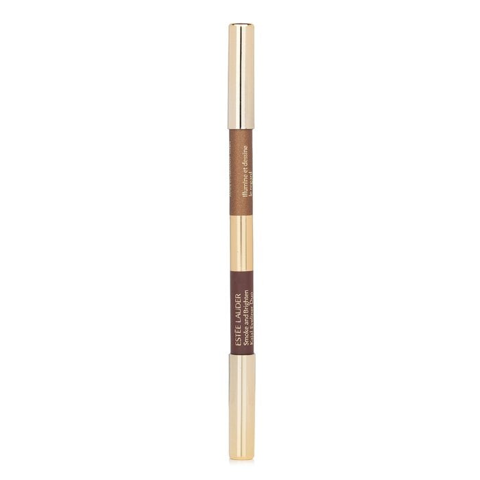 زوج كحل عيون للعيون المدخنة والمضيئة - # Dark Chocolate / Rich Bronze 0.5g/0.02oz من Estee Lauder - صورة 3