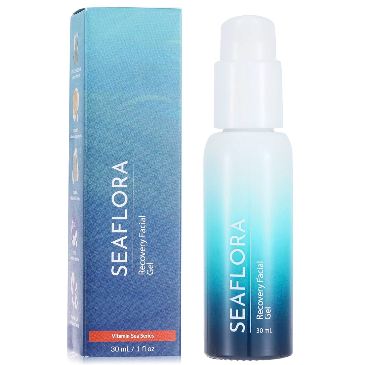 Recovery Facial Gel - For Normal To Oily Skin, Combination & Sensitive Skin Exp Date:11/30/2025 by Seaflora - Image 2