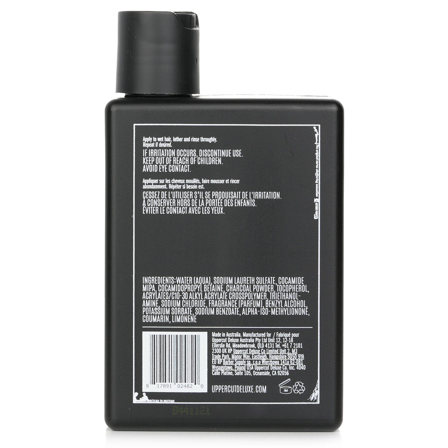 Detox & Degrease Shampoo من Uppercut Deluxe - صورة 3