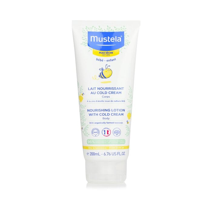 غسول مغذي للجسم بكريم بارد - للبشرة الجافة من Mustela - صورة 1