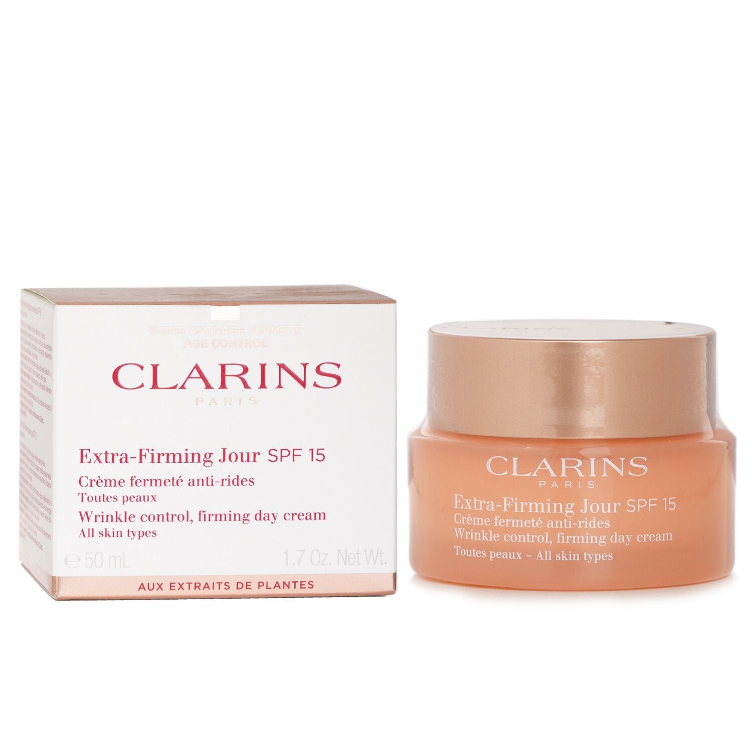 Extra-Firming Jour Wrinkle Control, Firming Day Cream SPF 15 - All Skin Types by Clarins - Image 2