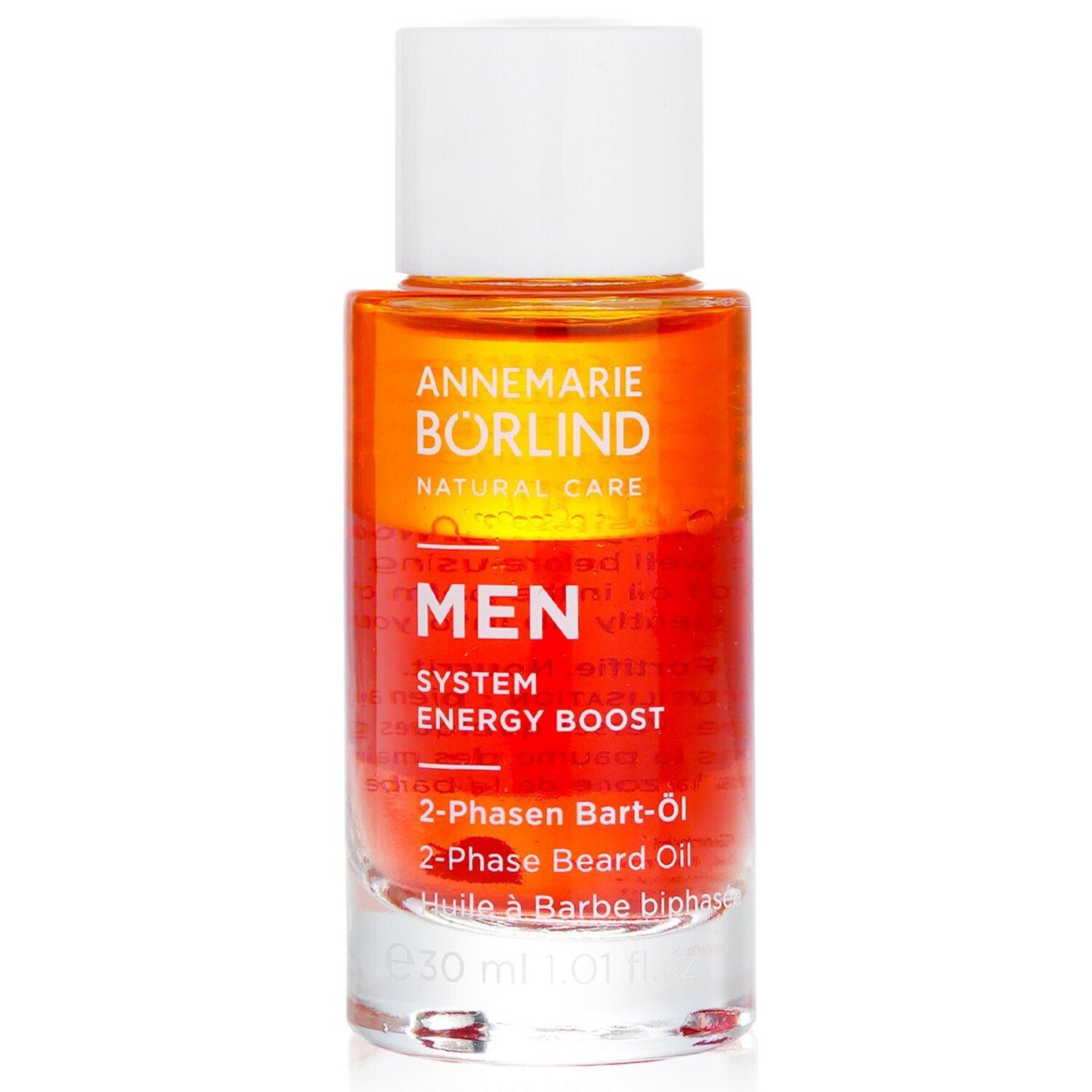 Men System Energy Boost 2-Phase Beard Oil by Annemarie Borlind - Image 1
