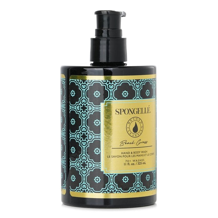 Hand & Body Wash - Beach Grass 325ml/11oz by Spongelle - Image 2