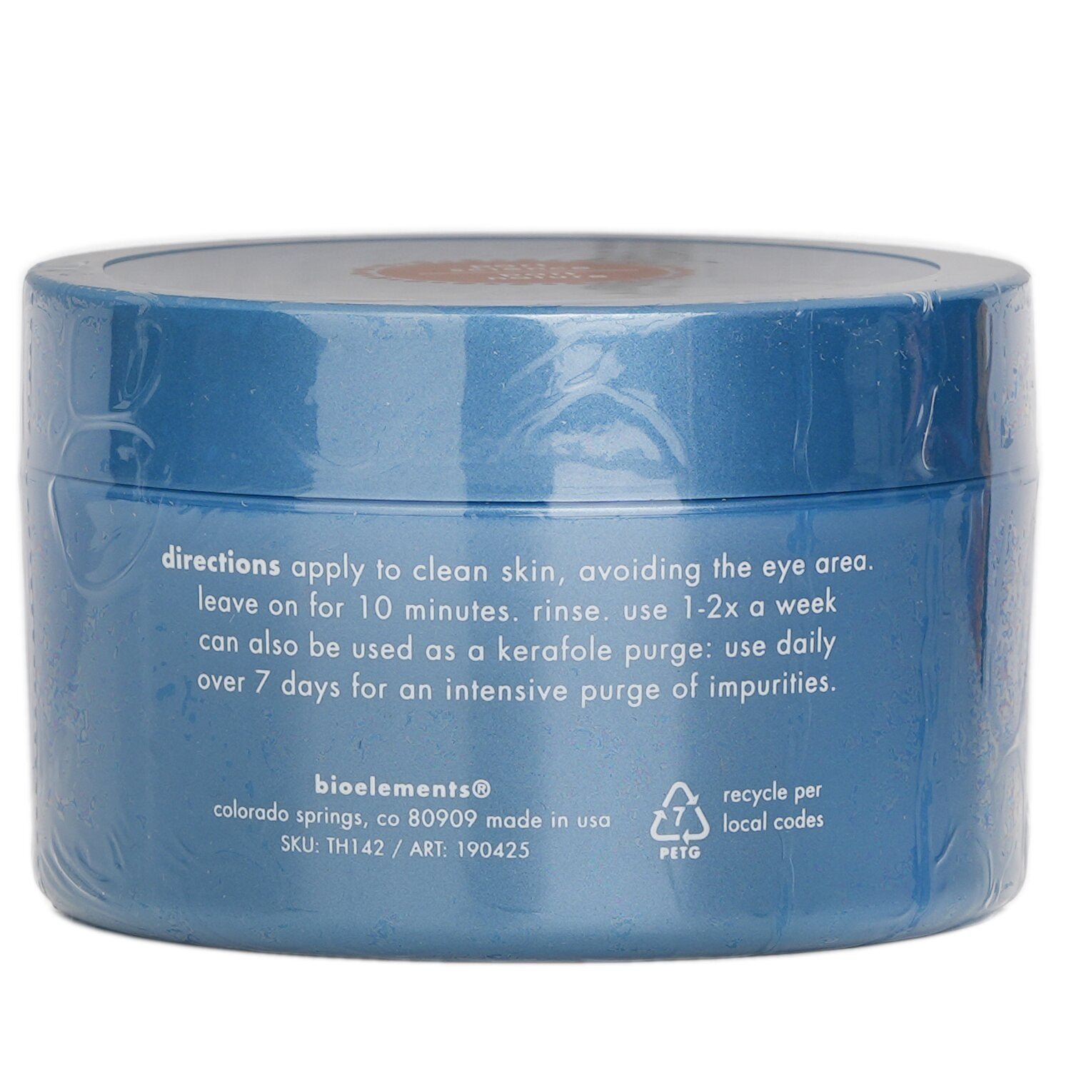 Kerafole - 10-Minute Deep Purging Facial Mask - For All Skin Types, Except Sensitive by Bioelements - Image 3