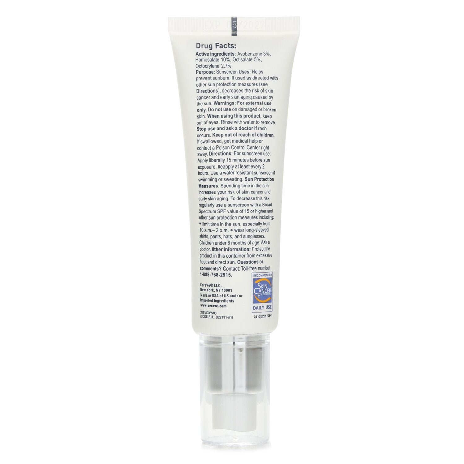 Ultra-Light Moisturizing Lotion SPF 30 من CeraVe - صورة 3