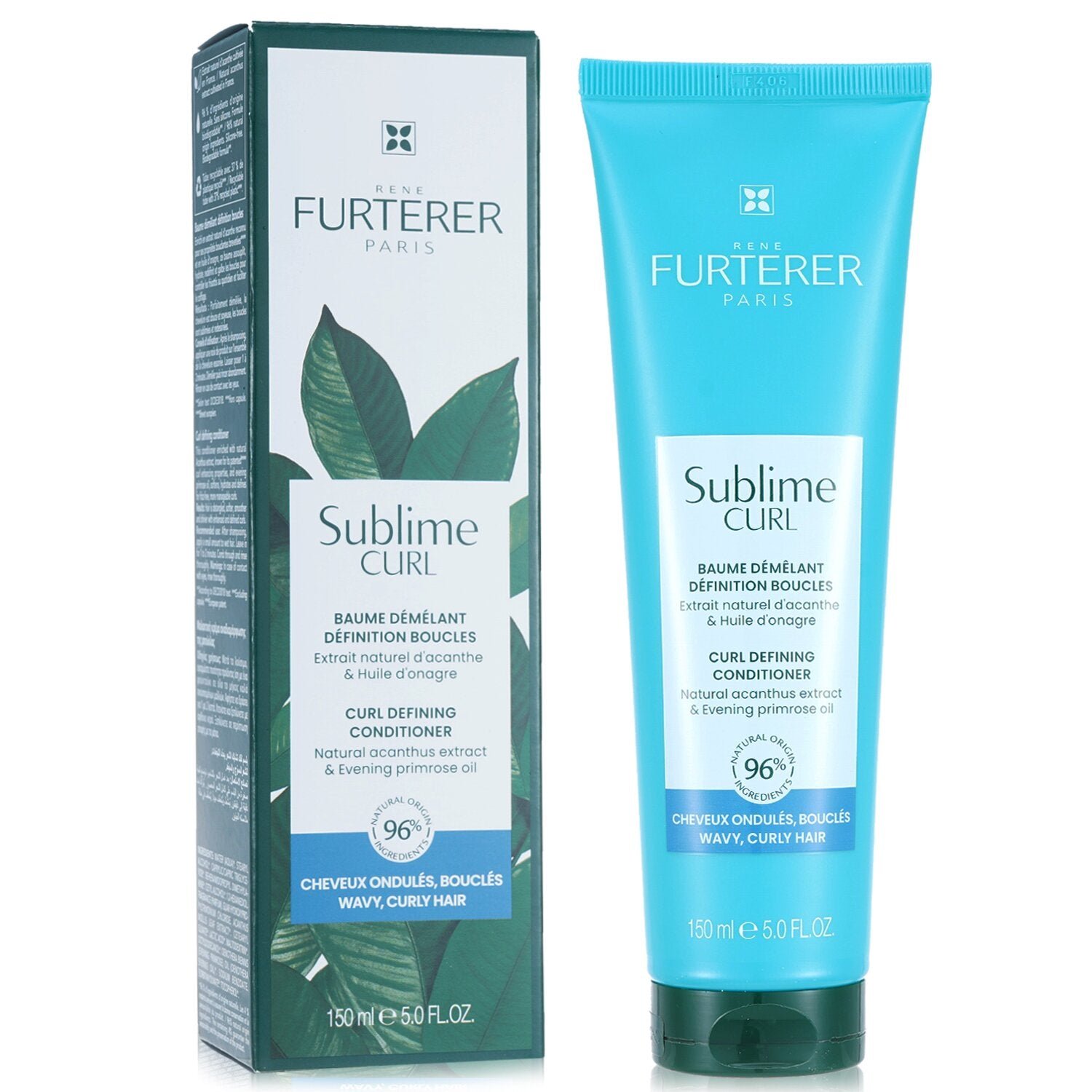 Sublime Curl Curl Defining Conditioner (Wavy, Curly Hair) by Rene Furterer - Image 2