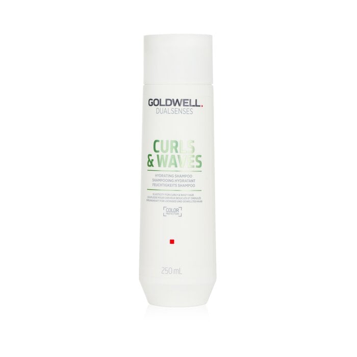 Dual Senses Curls & Waves Hydrating Shampoo (Elasticity For Curly & Wavy Hair) 250ml/8.4oz by Goldwell - Image 1