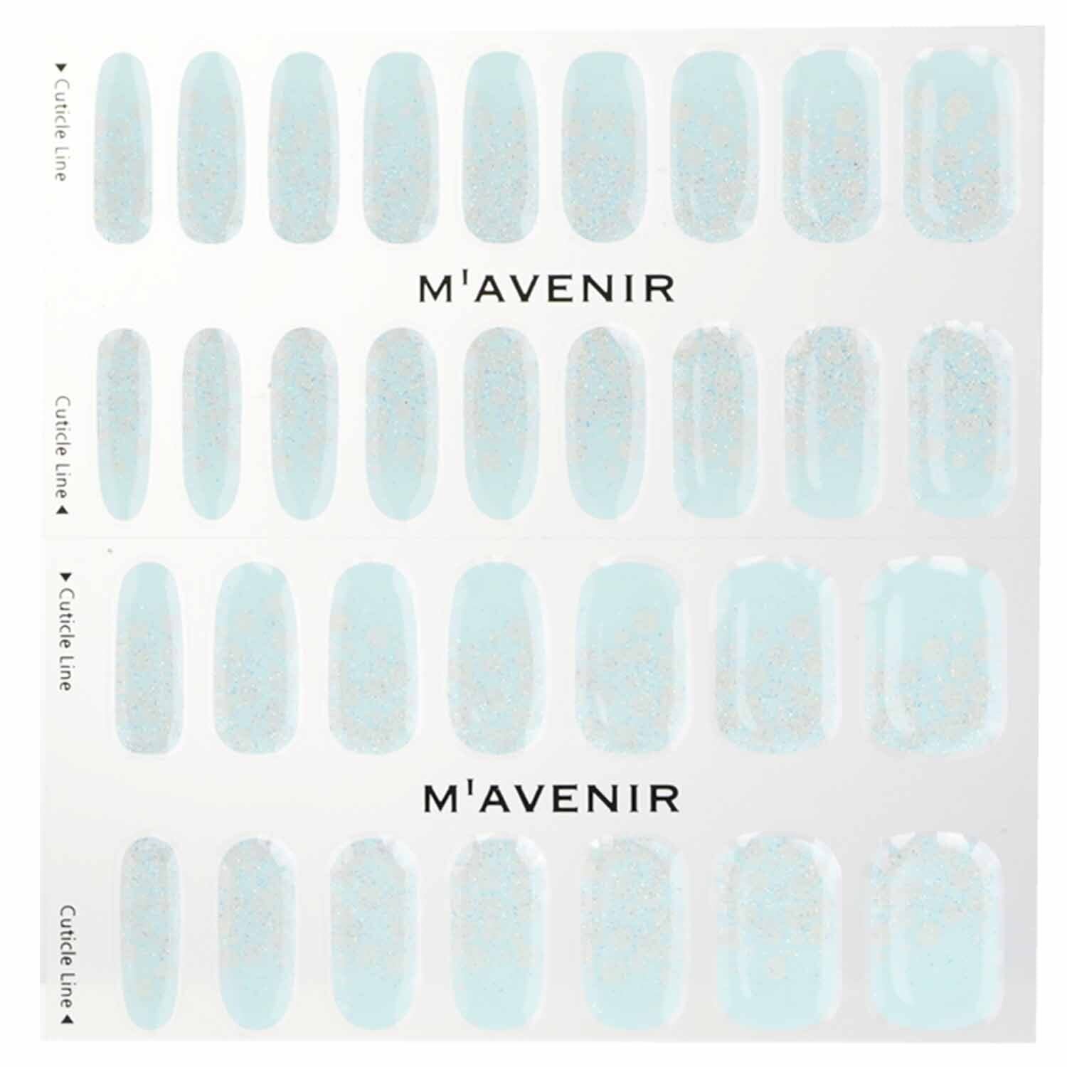 Nail Sticker (Blue) - # Blue Soda Nail by Mavenir - Image 2